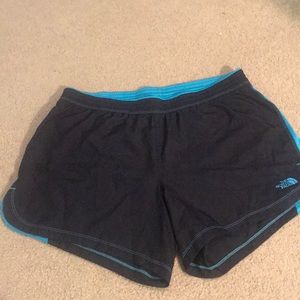 The North Face running shorts